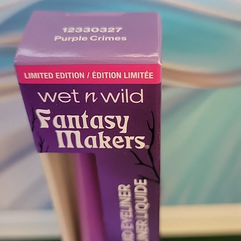 Wet n Wild Fantasy Makers Liquid Eyeliner - Iridescent Irise Purple Crimes 3ml